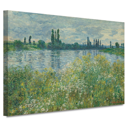 Oevers van de Seine, Vetheuil - Claude Monet canvas