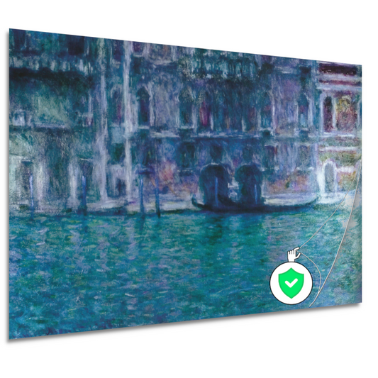 Palazzo Da Mula Morosini - Claude Monet poster