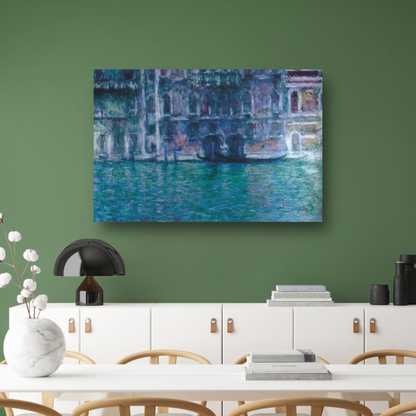 Palazzo Da Mula Morosini - Claude Monet poster
