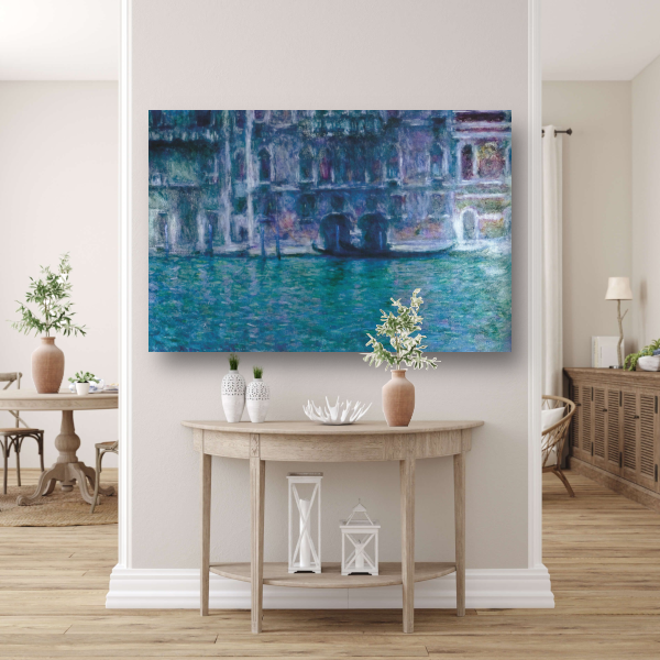 Palazzo Da Mula Morosini - Claude Monet poster