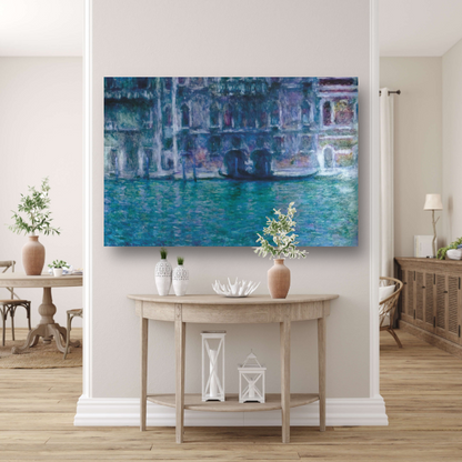 Palazzo Da Mula Morosini - Claude Monet poster