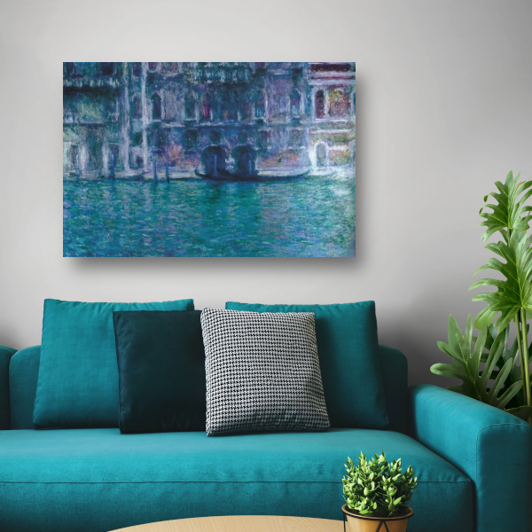 Palazzo Da Mula Morosini - Claude Monet poster