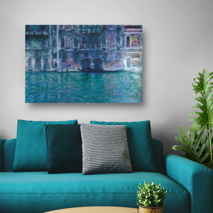 Palazzo Da Mula Morosini - Claude Monet poster
