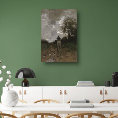 Huiswaarts - Anton Mauve poster