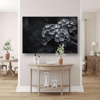 Hydrangeas in Vaas acrylglas