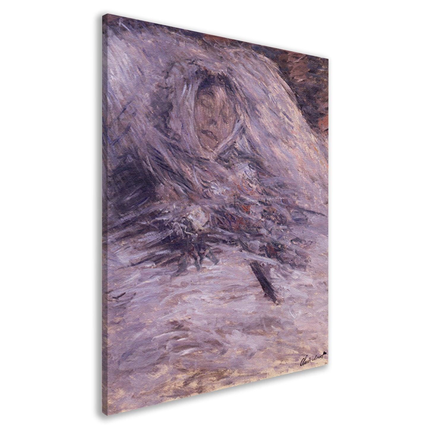 Camille Monet op haar sterfbed - Claude Monet canvas