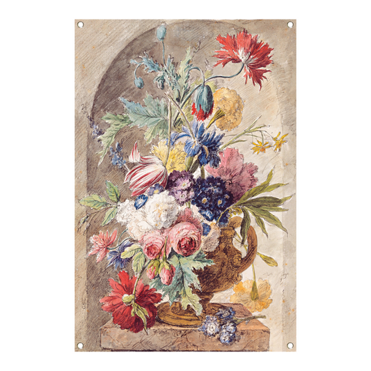 Bloemstilleven - Jan van Huysum tuinposter