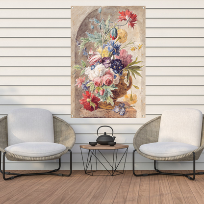 Bloemstilleven - Jan van Huysum tuinposter
