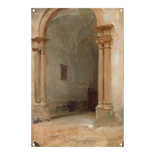 Een boog - John Singer Sargent tuinposter