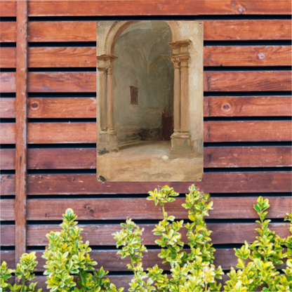 Een boog - John Singer Sargent tuinposter