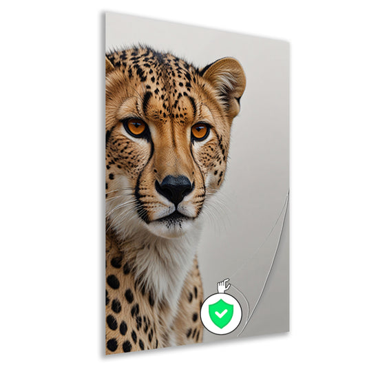 Intense Blik van een Majestueuze Cheeta poster