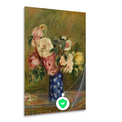 Boeket Rozen - Pierre-Auguste Renoir poster