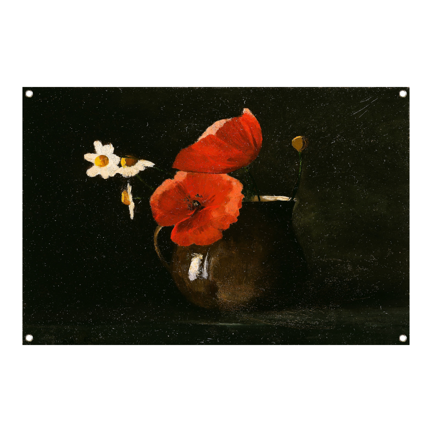 Bloemen in een vaas - Odilon Redon tuinposter