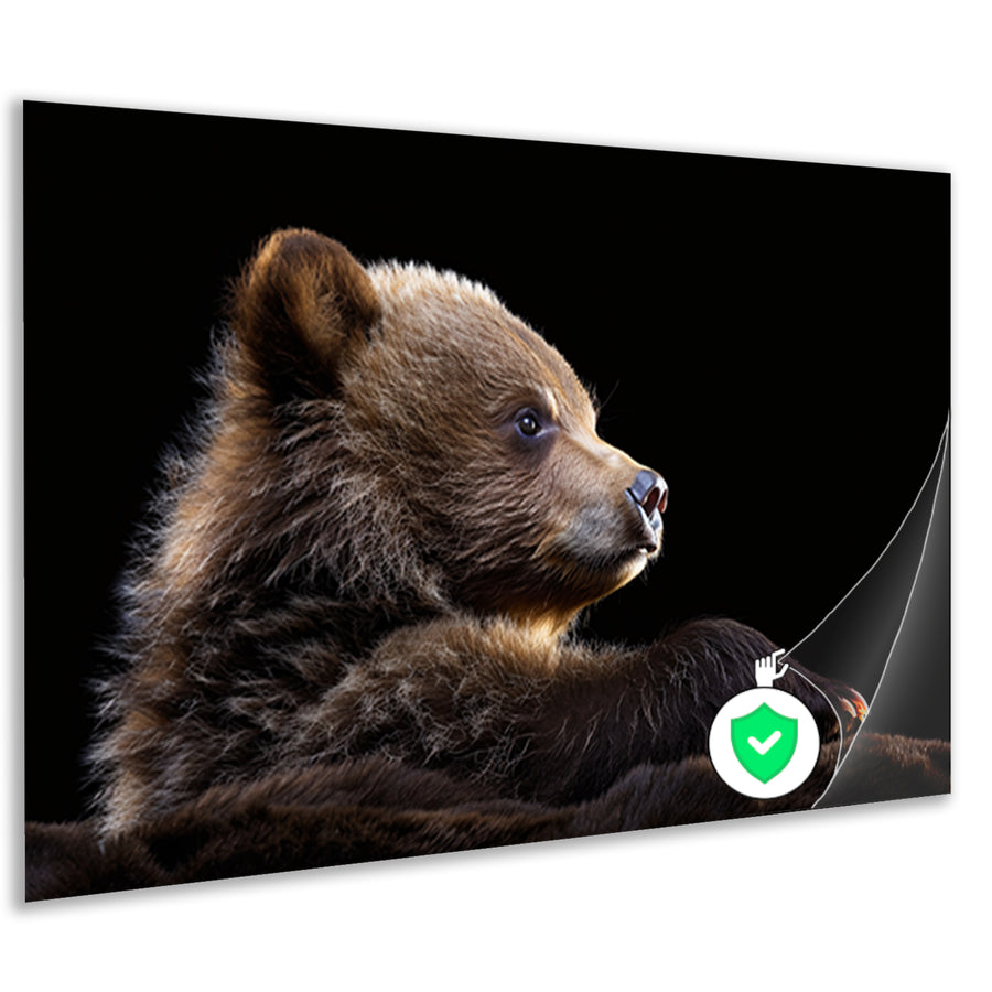 Intrigerende Bear Stare poster