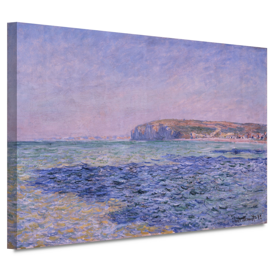 Schaduwen op de zee, De kliffen bij Pourville - Claude Monet canvas