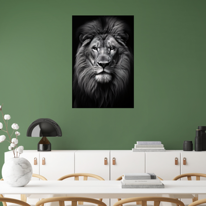 Staren van de Afrikaanse Koning canvas met baklijst