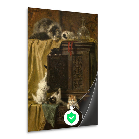 Onbescheiden - Henriëtte Ronner-Knip poster