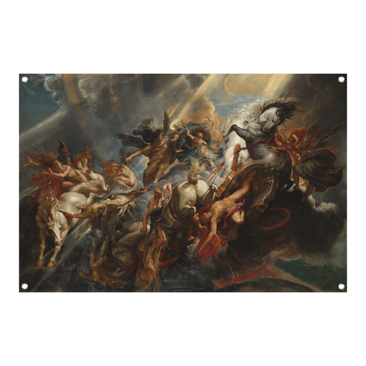 De Val van Phaeton - Peter Paul Rubens tuinposter