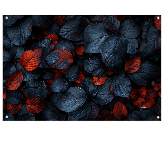 Abstract Bladeren Compositie tuinposter