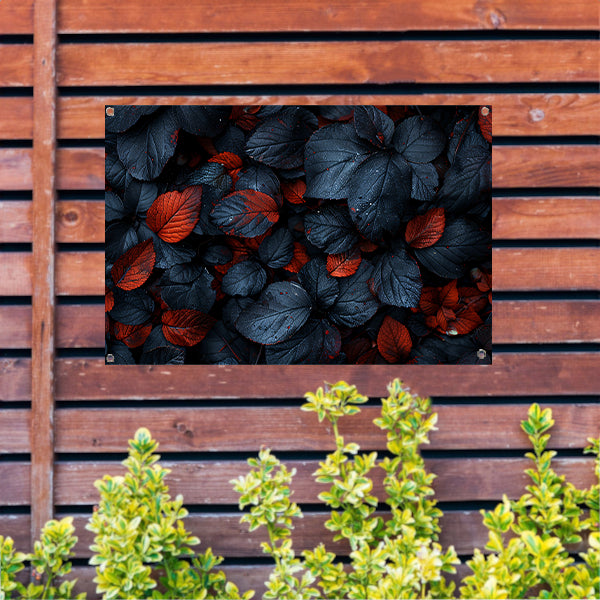 Abstract Bladeren Compositie tuinposter