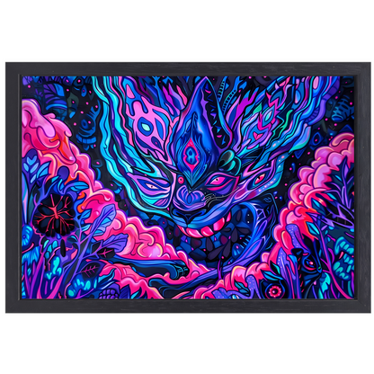 Sterrennacht Droom van Van Gogh canvas met baklijst