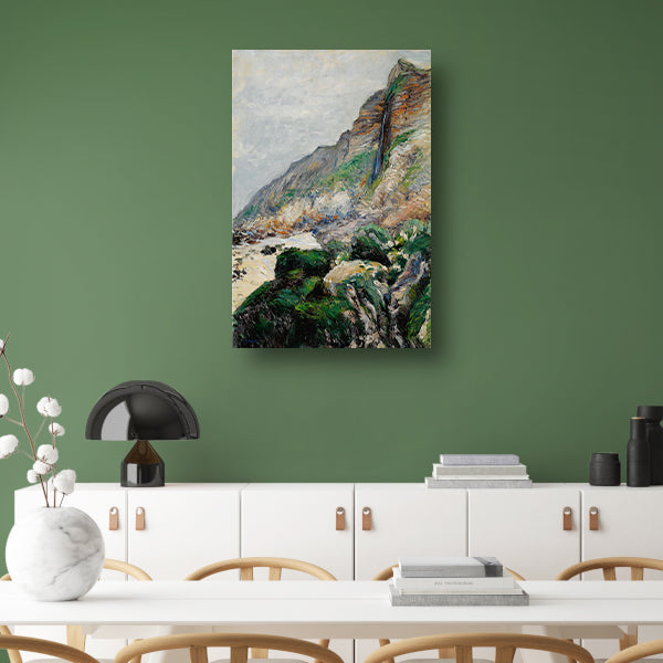 Klif in Normandië - Gustave Caillebotte canvas