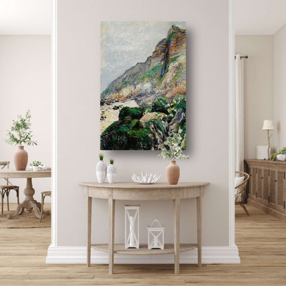 Klif in Normandië - Gustave Caillebotte canvas