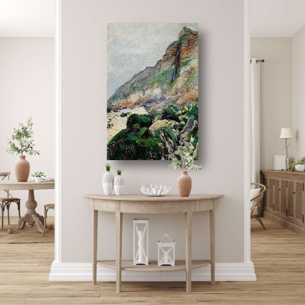 Klif in Normandië - Gustave Caillebotte poster