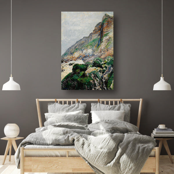 Klif in Normandië - Gustave Caillebotte poster