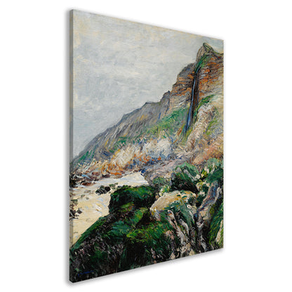 Klif in Normandië - Gustave Caillebotte canvas