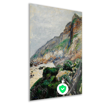 Klif in Normandië - Gustave Caillebotte poster