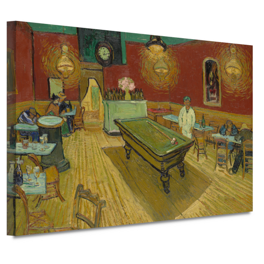 Het Nachtcafé - Vincent van Gogh canvas