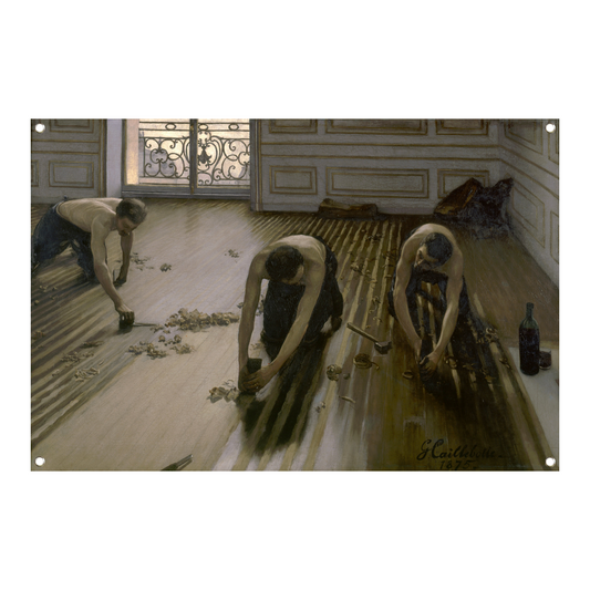 Parketschaafmachines - Gustave Caillebotte tuinposter