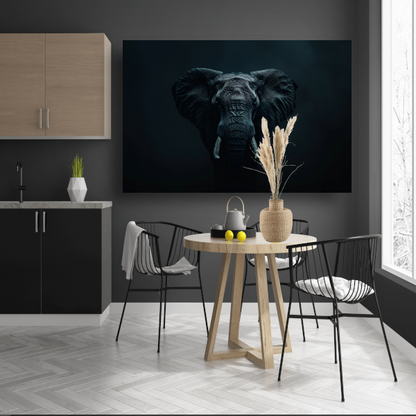 Stille Nacht met de Koning der Dieren acrylglas