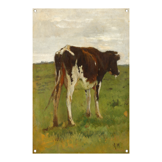 Studie van een kalf - Anton Mauve tuinposter