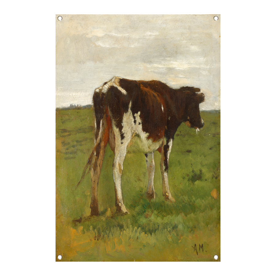 Studie van een kalf - Anton Mauve tuinposter