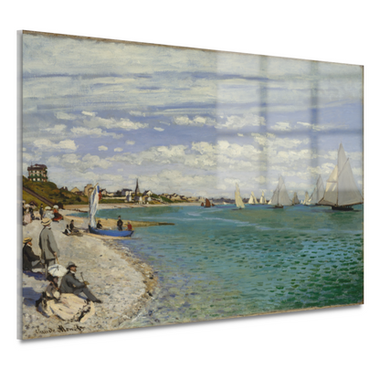 Regatta in Sainte-Adresse - Claude Monet acrylglas