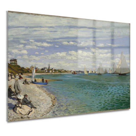 Regatta in Sainte-Adresse - Claude Monet acrylglas