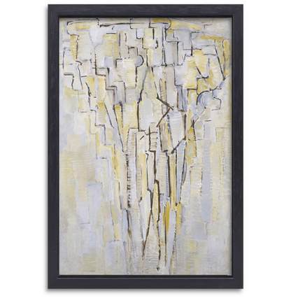Boom - Piet Mondriaan canvas met baklijst