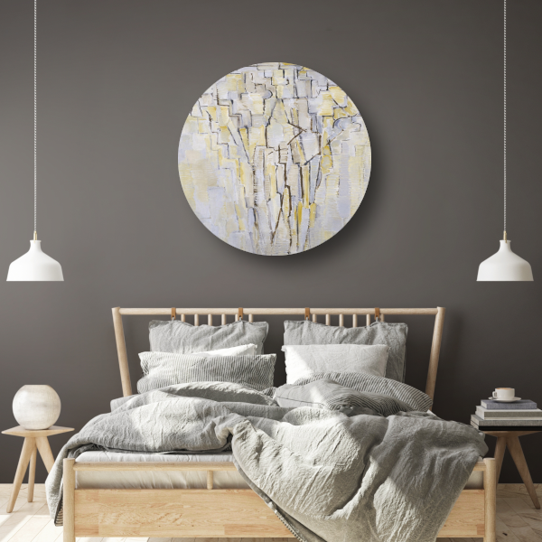 Boom - Piet Mondriaan forex muurcirkel