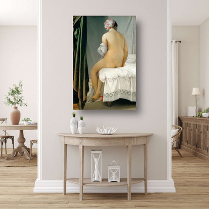 De zwemmer van Valpençon - Jean-Auguste-Dominique Ingres poster