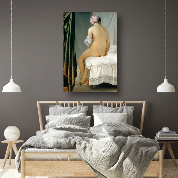 De zwemmer van Valpençon - Jean-Auguste-Dominique Ingres poster