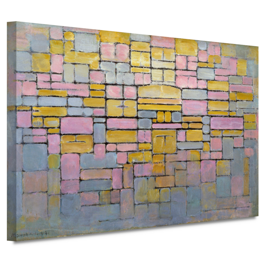 Tableau No. 2 - Piet Mondriaan canvas