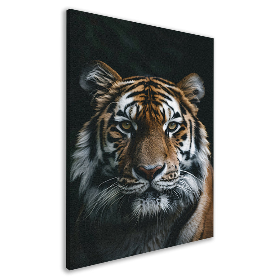 Portret van een majestueuze tijger canvas