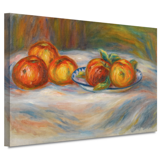 Stilleven met appels - Pierre-Auguste Renoir canvas