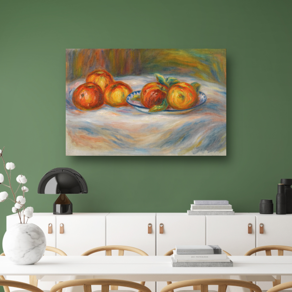 Stilleven met appels - Pierre-Auguste Renoir poster