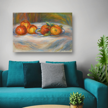 Stilleven met appels - Pierre-Auguste Renoir poster