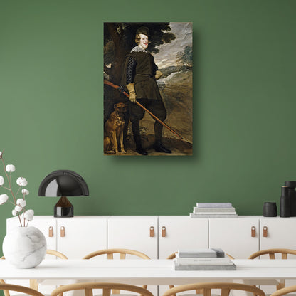 Filips IV als jager - Diego Velázquez poster
