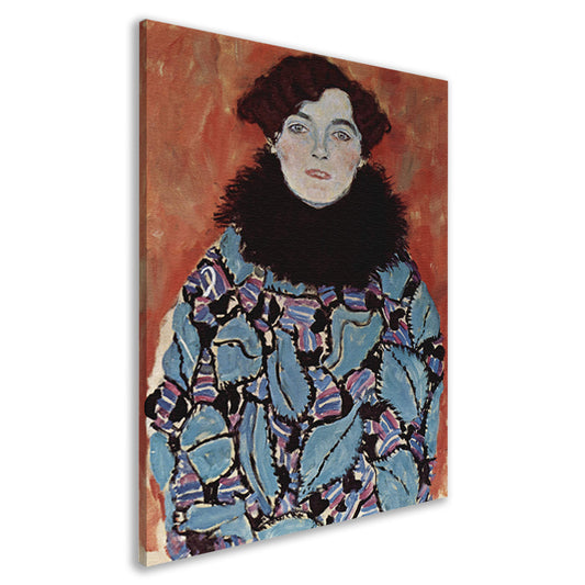 Portret van Johanna Staude - Gustav Klimt canvas