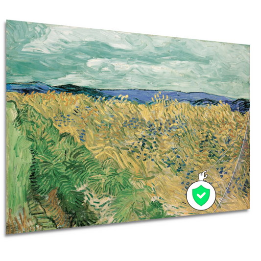 Tarweveld Met Korenbloemen - Vincent van Gogh poster